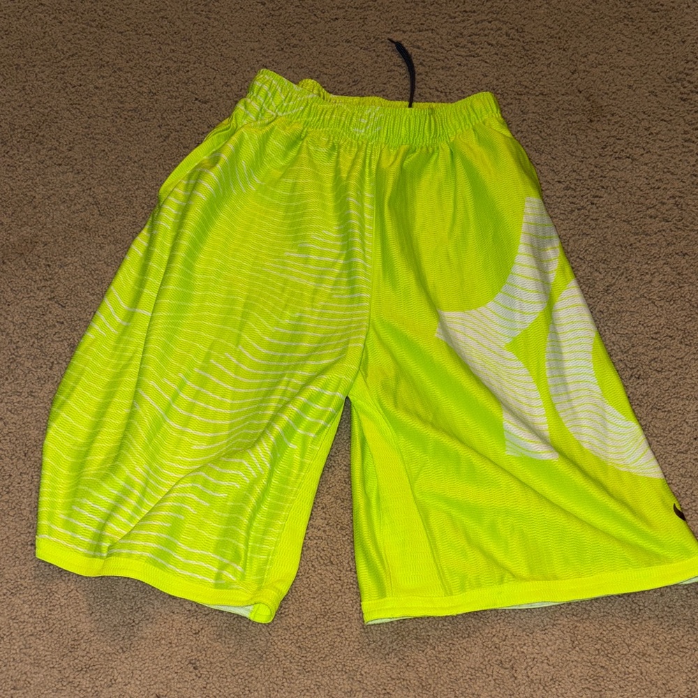 Nike Lime Green Dri-FIT Shorts